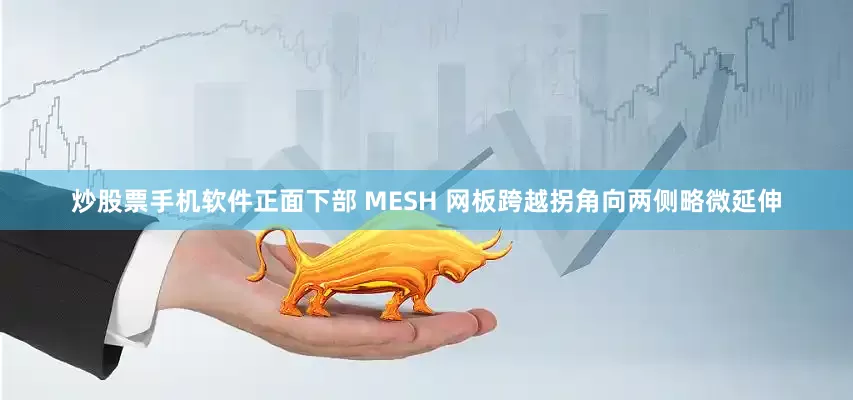 炒股票手机软件正面下部 MESH 网板跨越拐角向两侧略微延伸